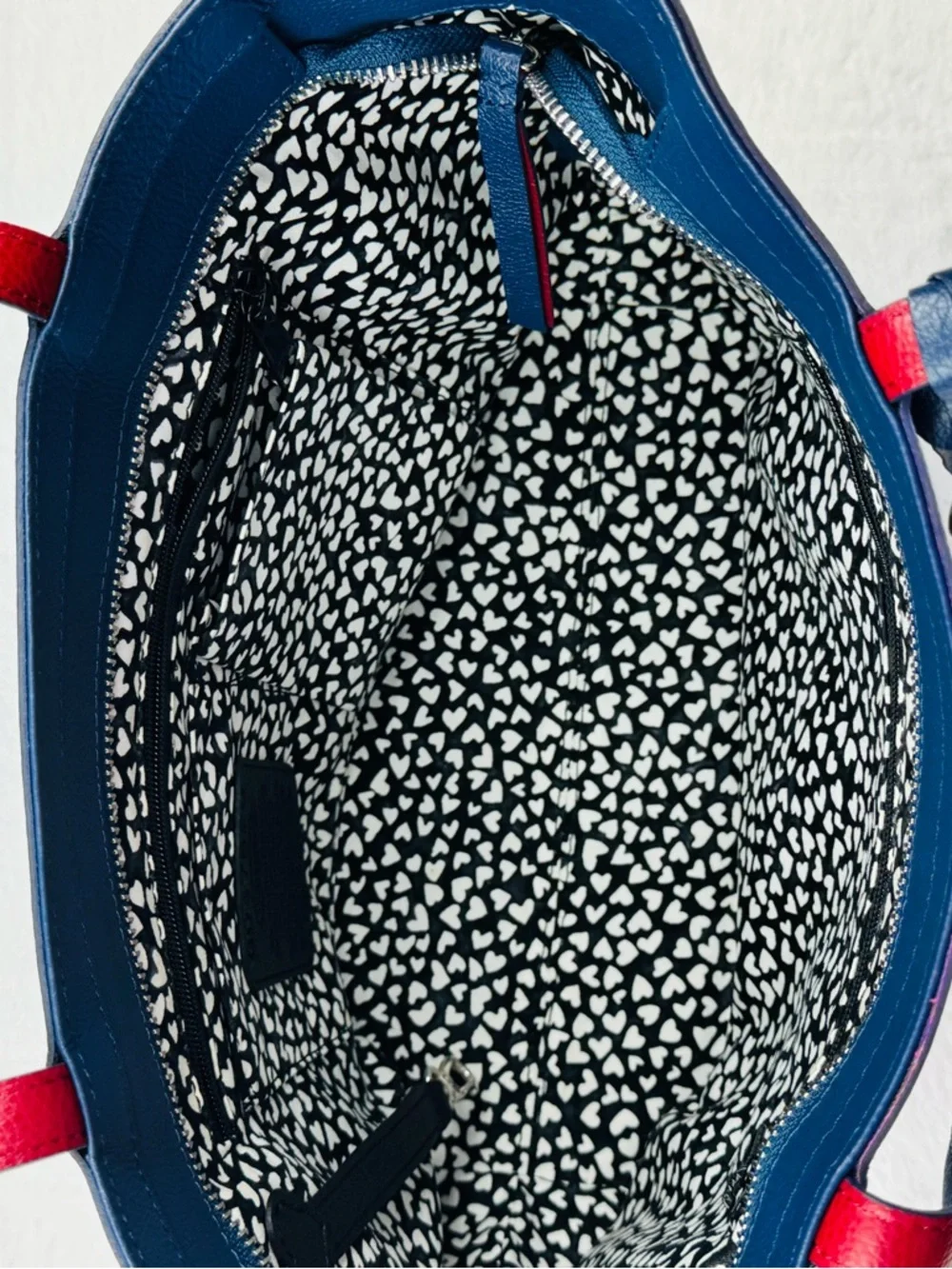 Brighton The Art of Love Tote, featuring a vibrant hand-drawn artwork.